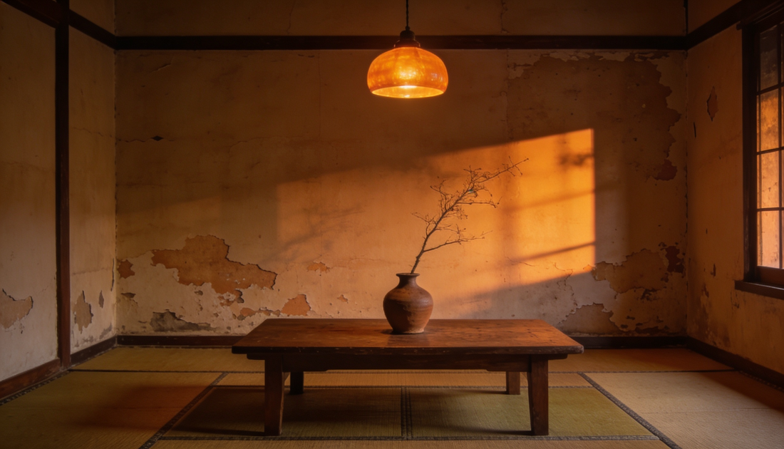 Wabi-sabi: imperfect light